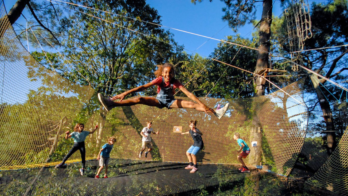 Adventure Park In Carnac - TrampÔforest® - Forêt Adrénaline